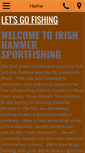 Mobile Screenshot of irishhammerfishing.com